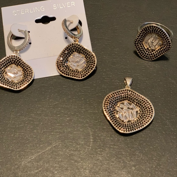 Real Sterling Silver Set - Picture 1 of 3